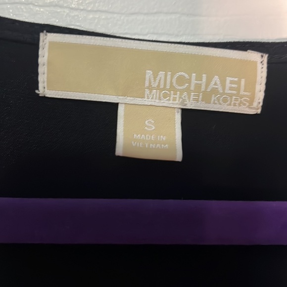 Michael Kors Asymmetrical Little Blue Dress - Picture 2 of 4